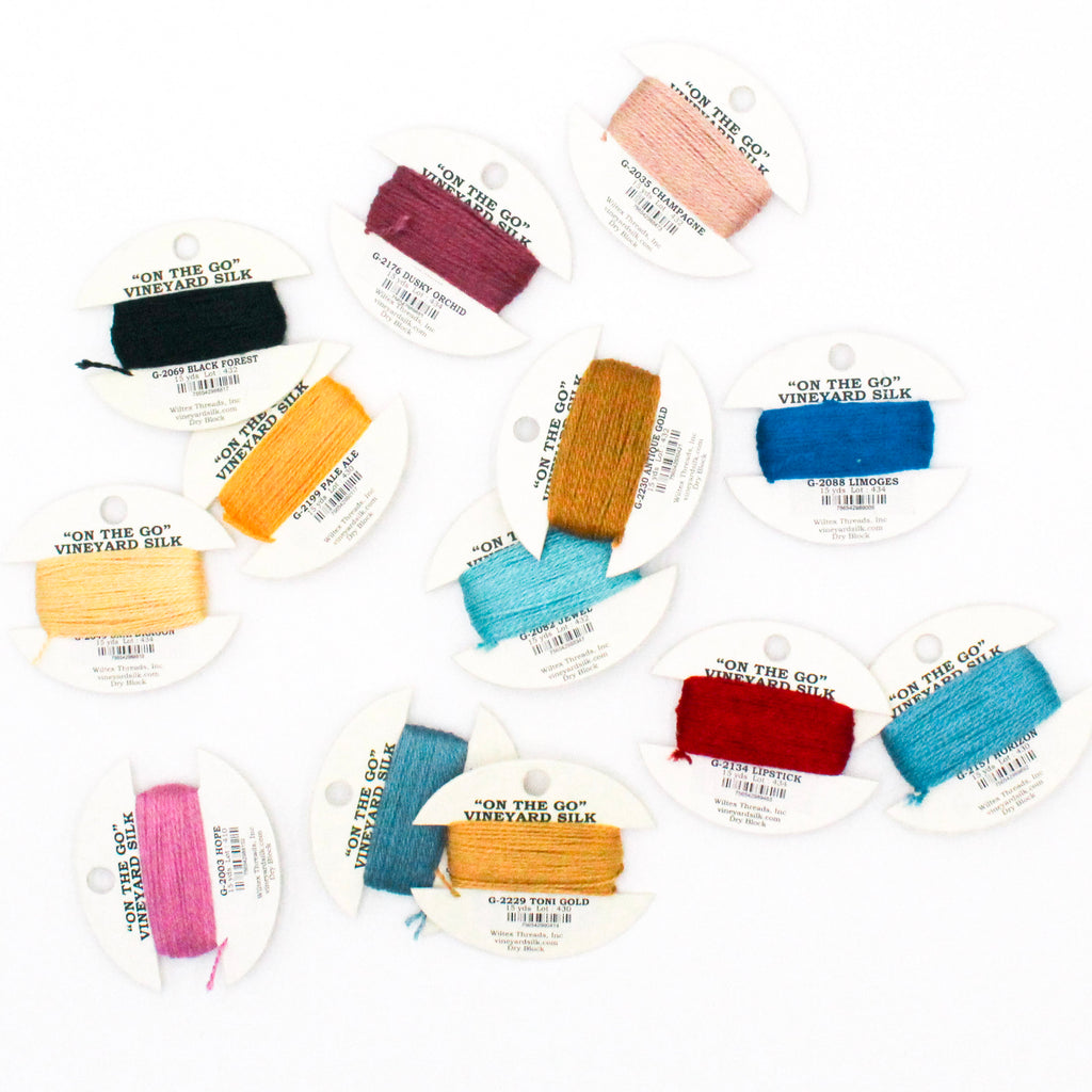 Vineyard "On The Go" Silk Cards by Wiltex