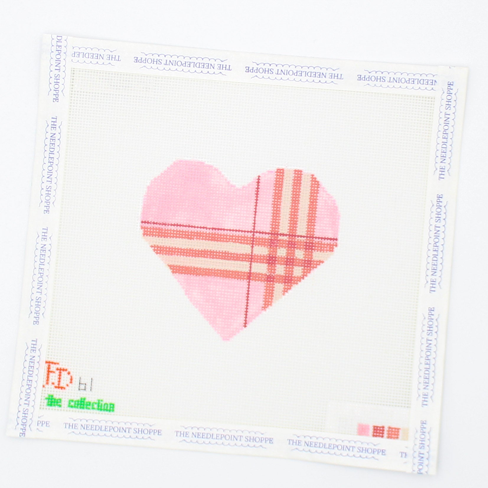 Brit Plaid Heart