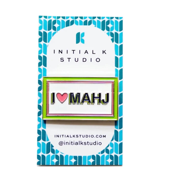 I Heart Mahj Needle Minder