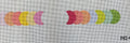 Overlapping Color Bag Strap