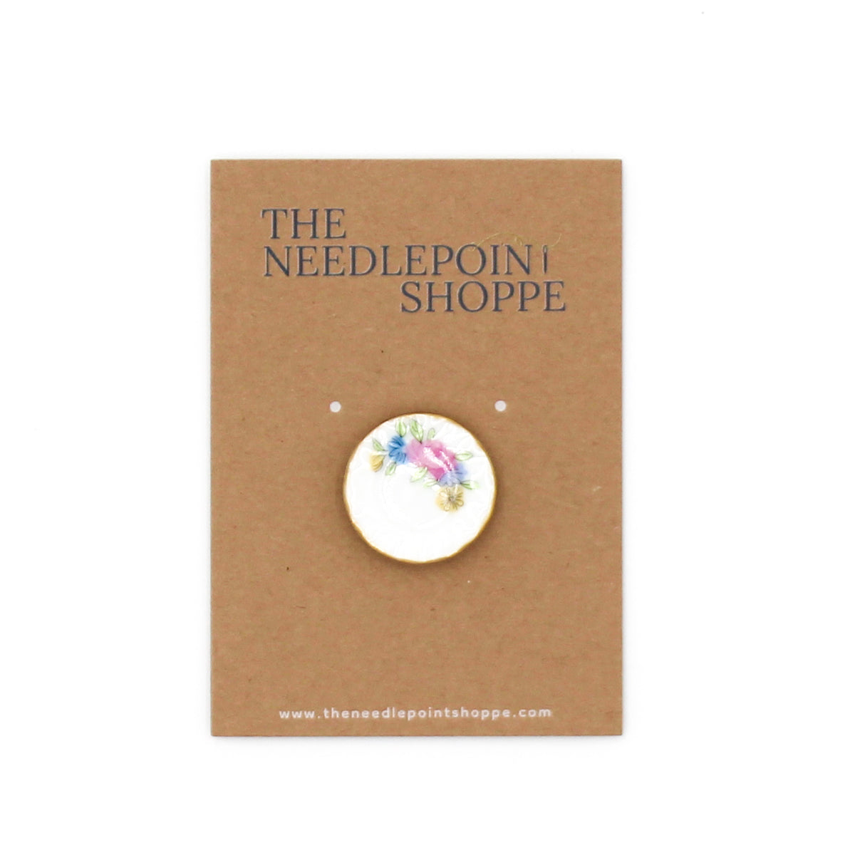 Tea Plate Needle Minder