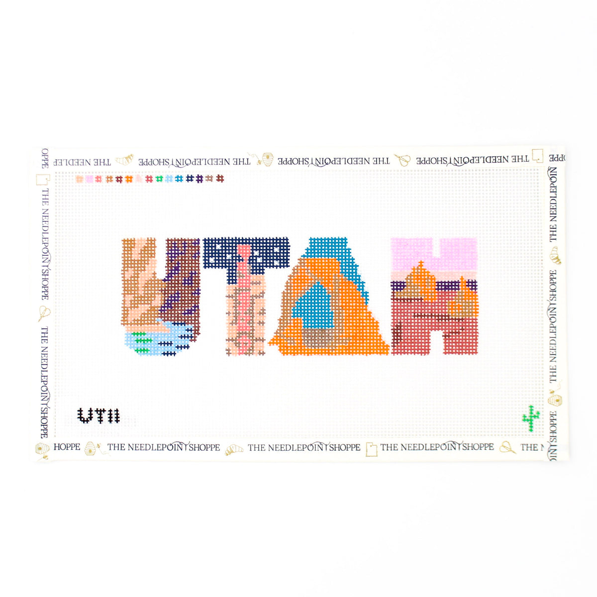 UTAH Needlepoint Canvas
