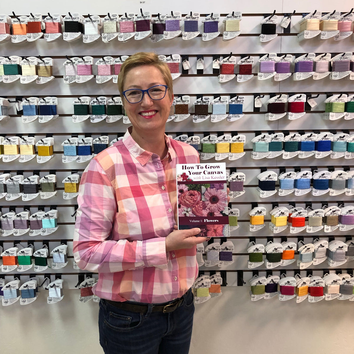 Beginner Beading for Needlepoint Class with Lisa Kessler