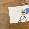 Oval Acrylic Needlepoint Stencils by Honeycut Studios
