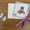 Wide Oval Arch Acrylic Needlepoint Stencils by Honeycut Studios