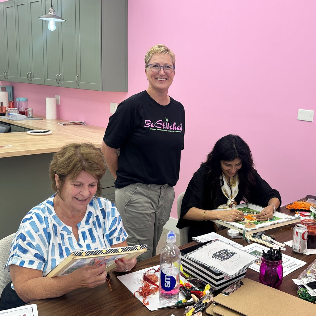 Beginner Beading for Needlepoint Class with Lisa Kessler