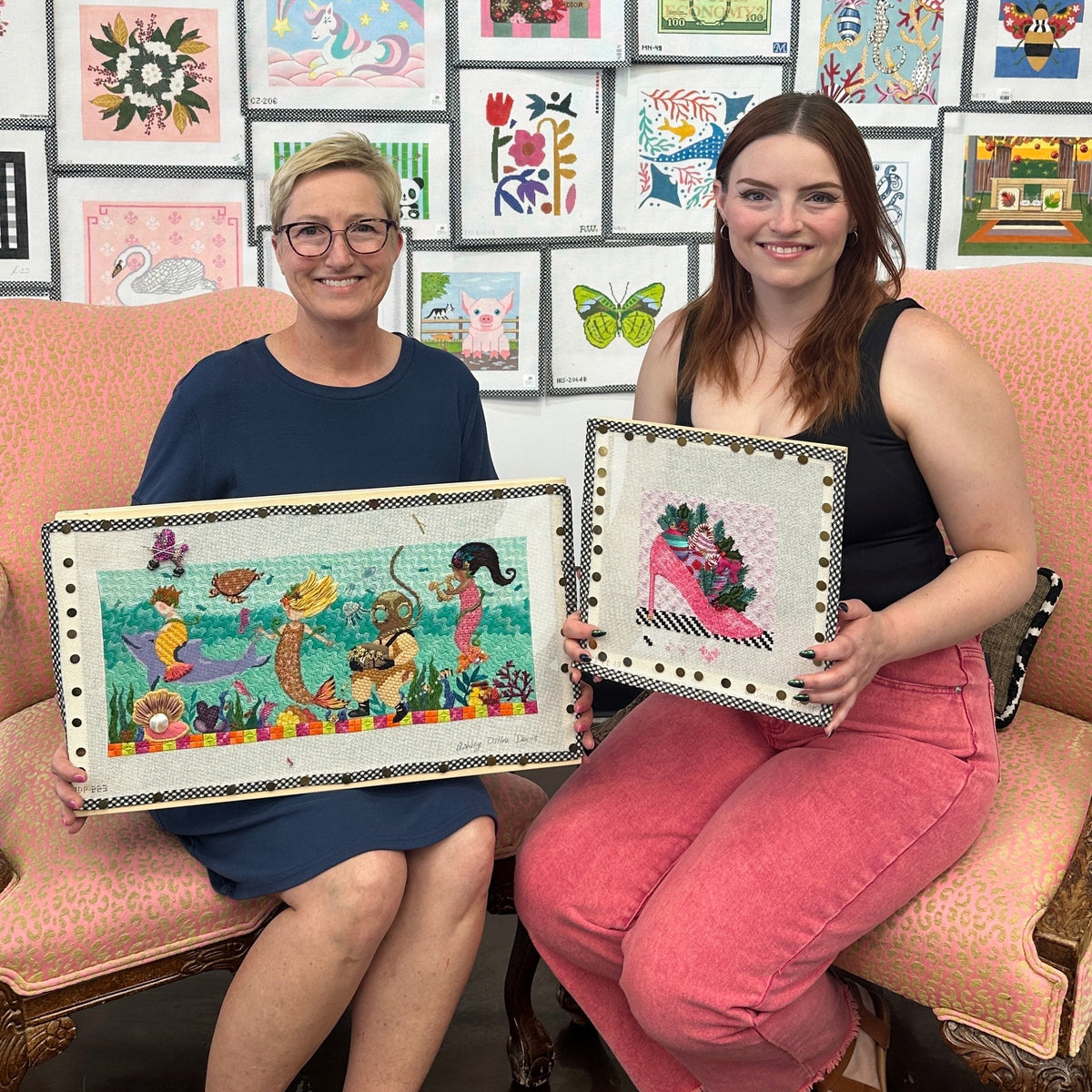Beginner Beading for Needlepoint Class with Lisa Kessler