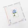 Hydrangea Luggage Tag Insert