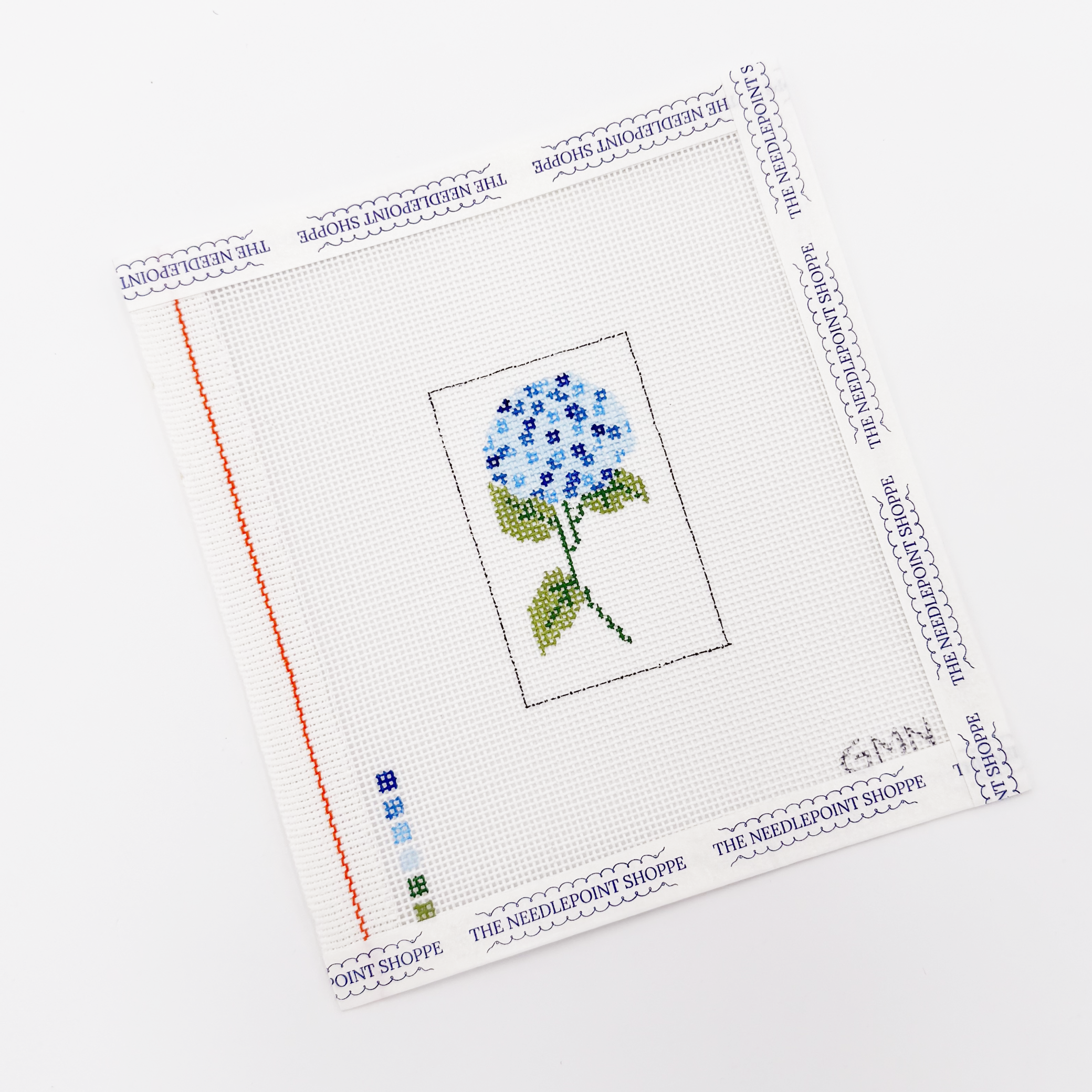 Hydrangea Luggage Tag Insert