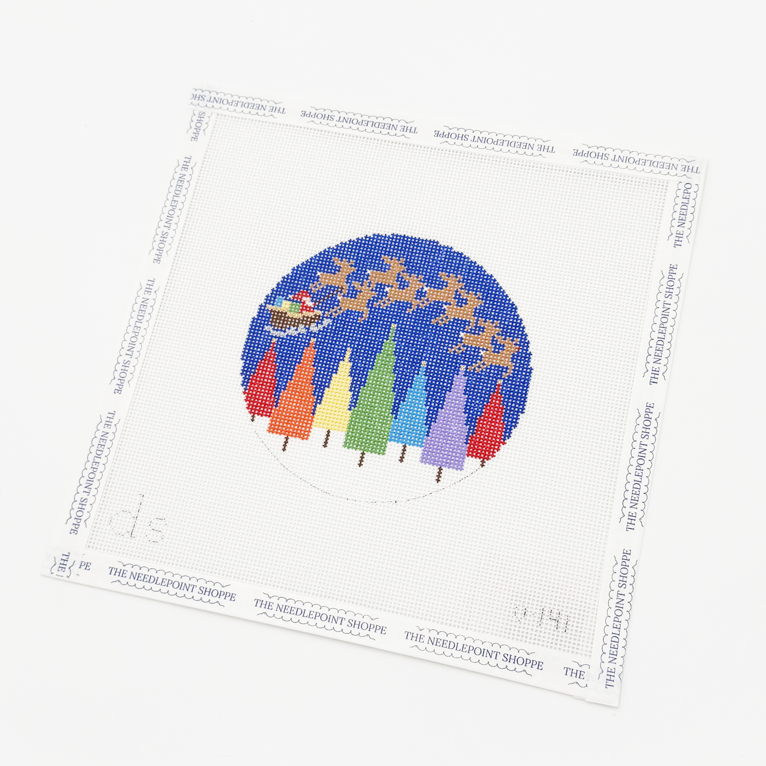 Rainbow Trees Round