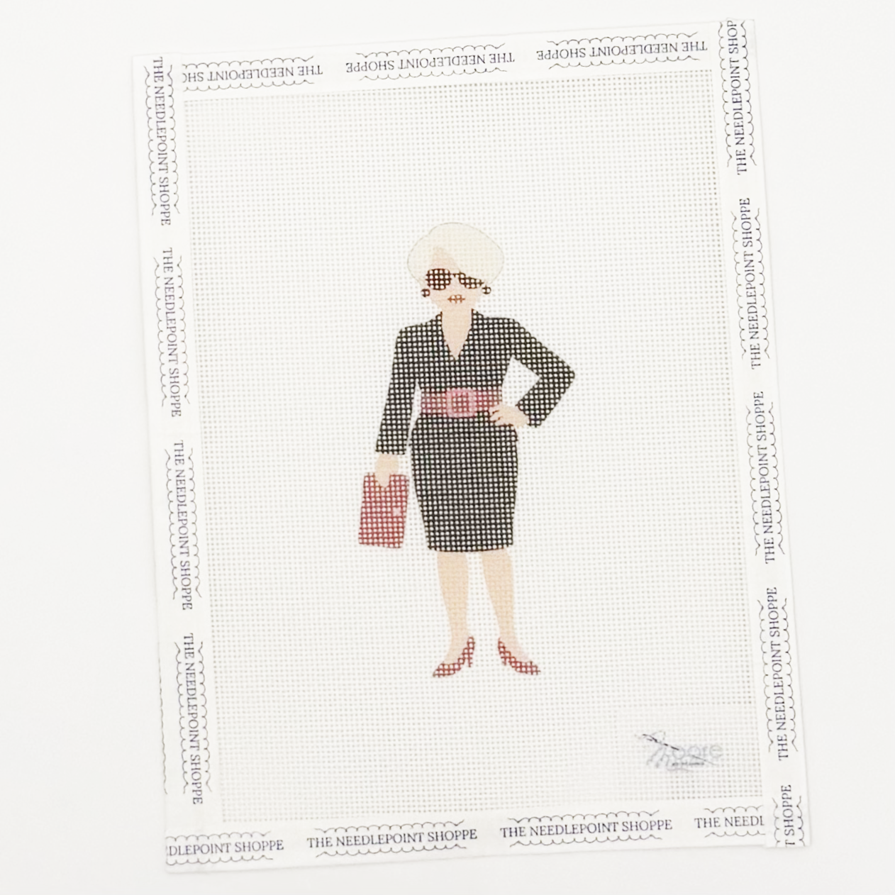 Miranda Priestly Needlepoint Canvas