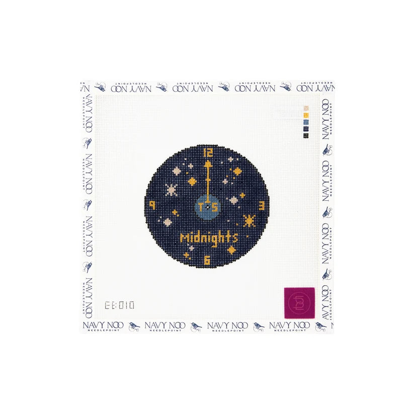 Midnights Vinyl Needlepoint Canvas