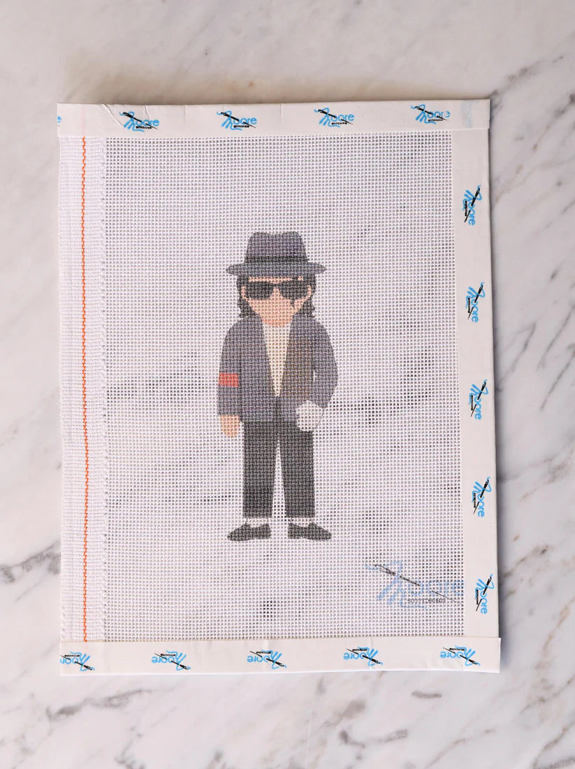 Just Beat It Needlepoint Canvas