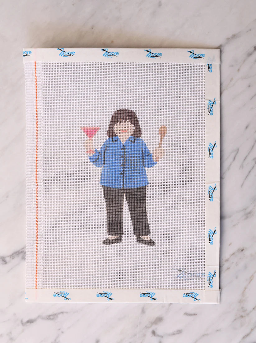 Just that Easy!  Needlepoint Canvas