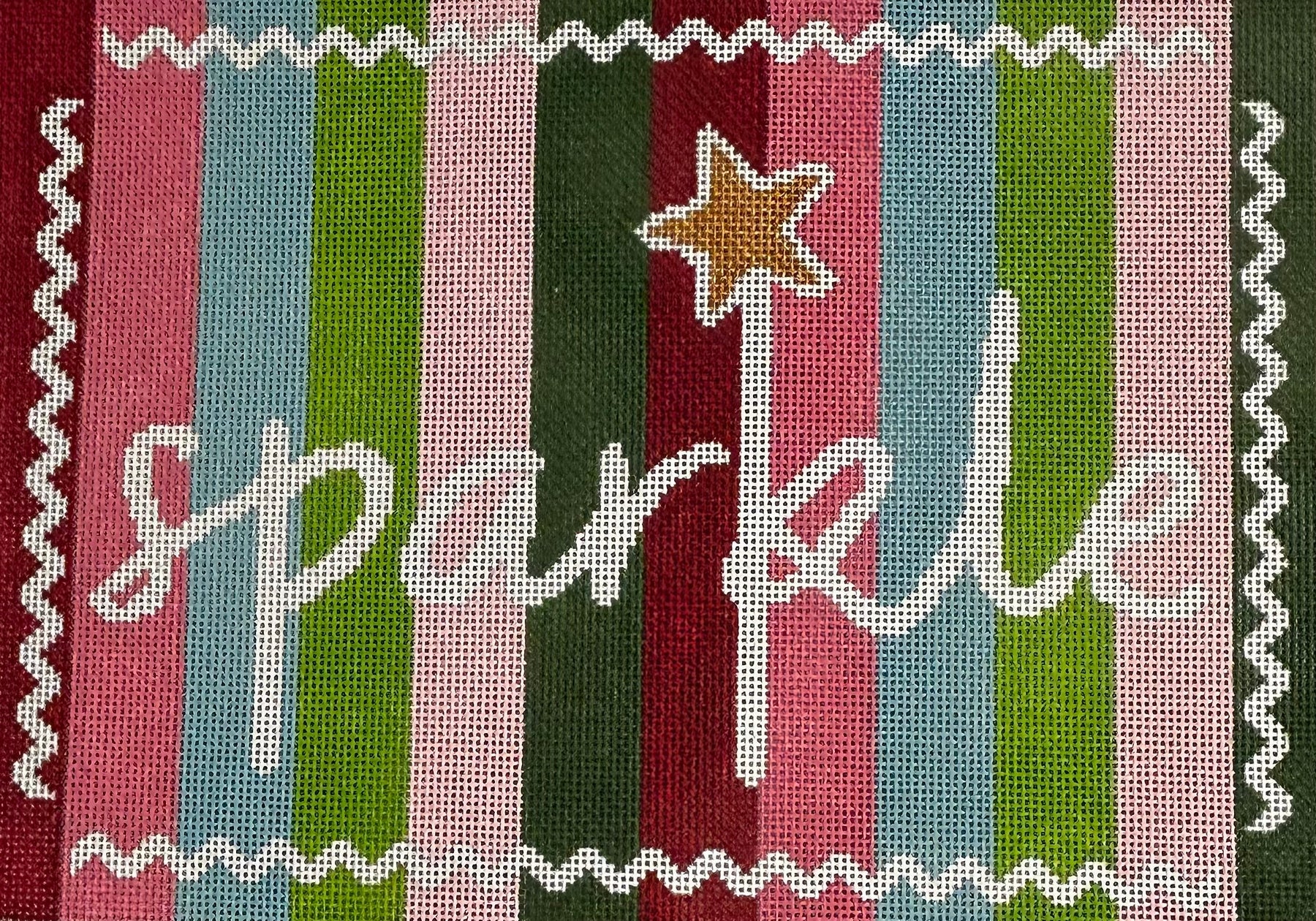 Sparkle on Stripes