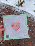 French Conversation Heart- Bisous
