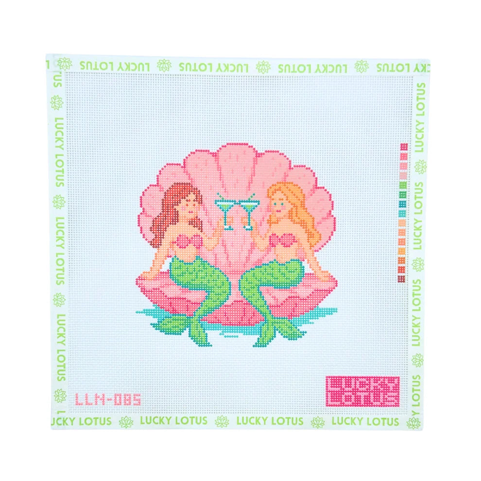 Mermaids Needlepoint Canvas