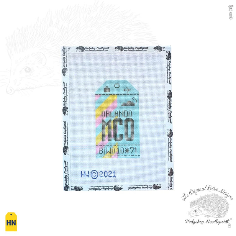 Orlando Travel Tag Canvas