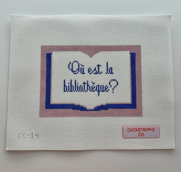 Ou La Bibliotheque? (Where is the library?)