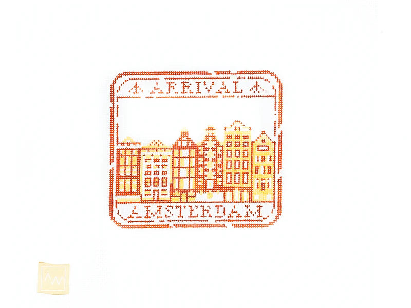 Passport Stamp - Amsterdam