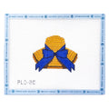 Sun Hat with Bow Needlepoint Canvas