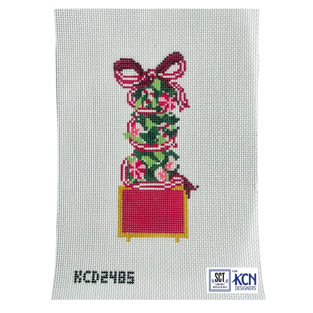 Peppermint Monogramable Topiary