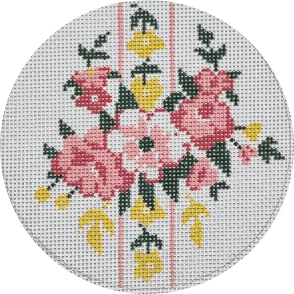 Pink Bouquet Ticking