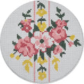 Pink Bouquet Ticking