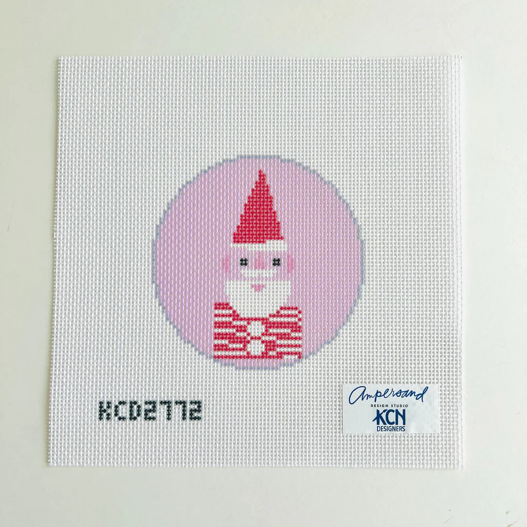 Pink Santa Round