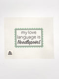 Love Language Needlepoint