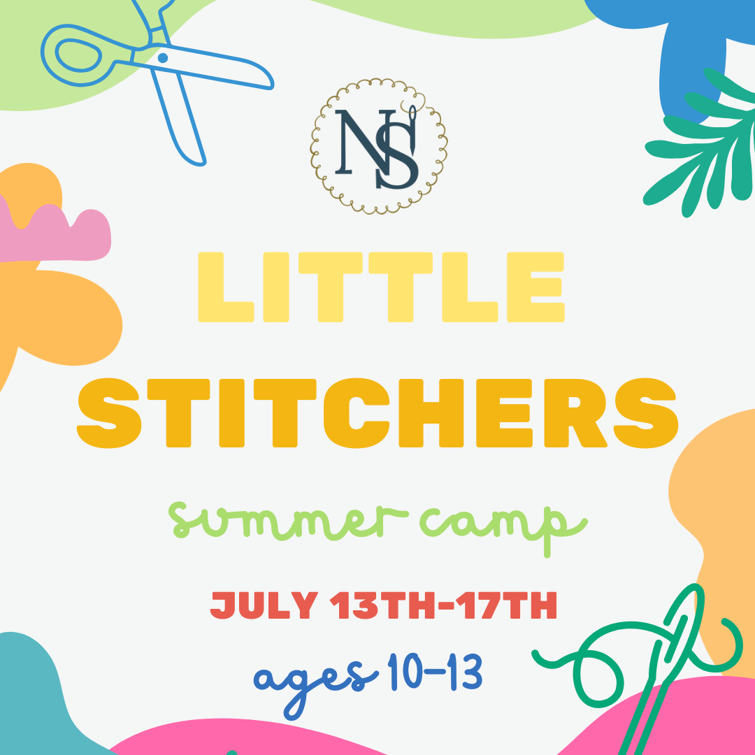 July Little Stitchers Camp Ages 10-13