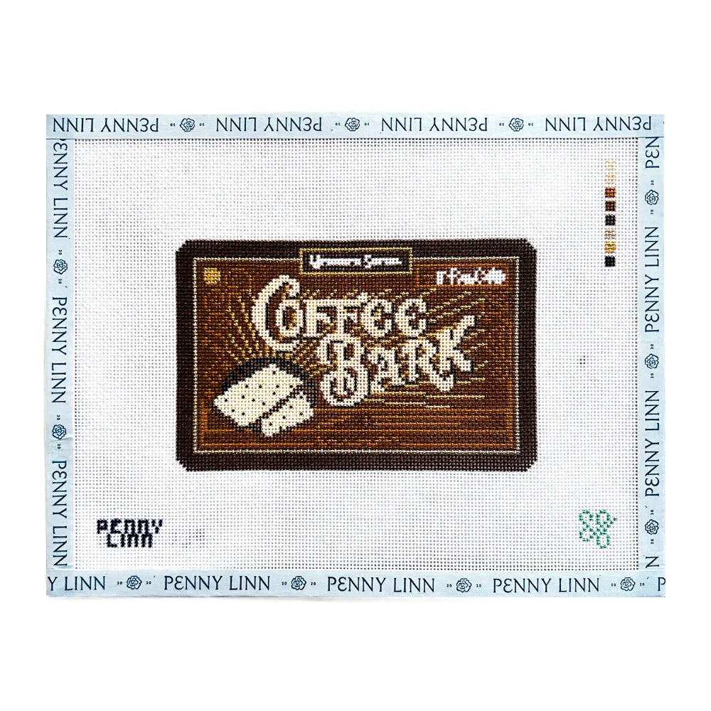 Coffee Bark Needlepoint Canvas
