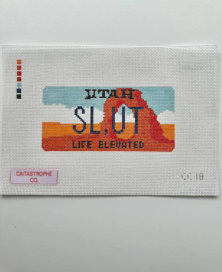 SL,UT License Plate