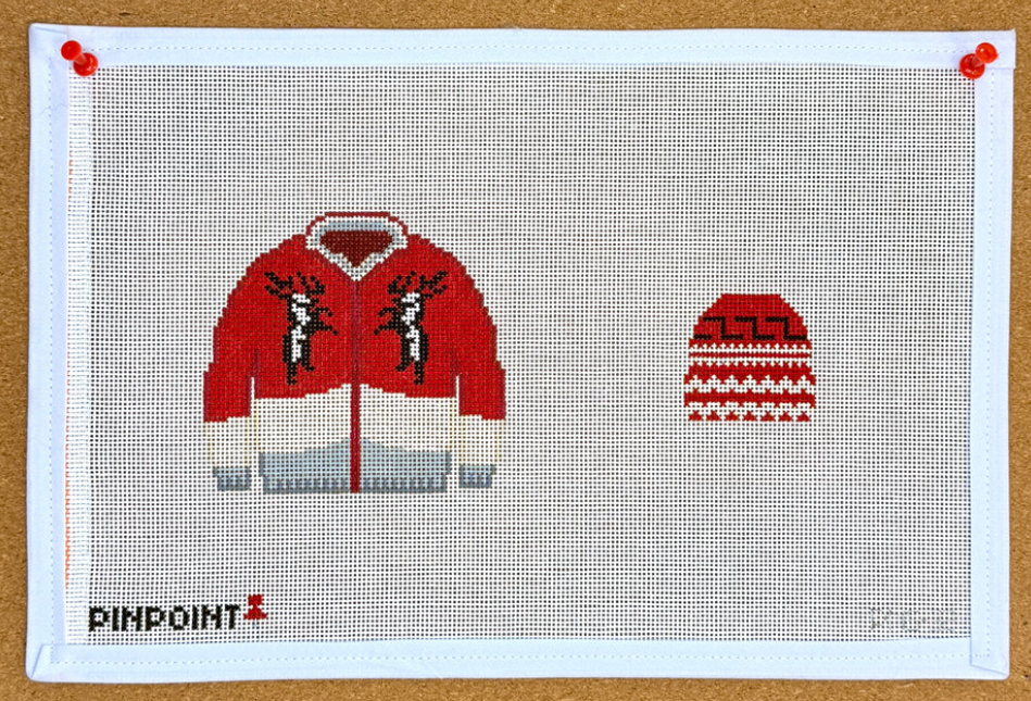 The Santa Clause Classic Sweater and Beanie