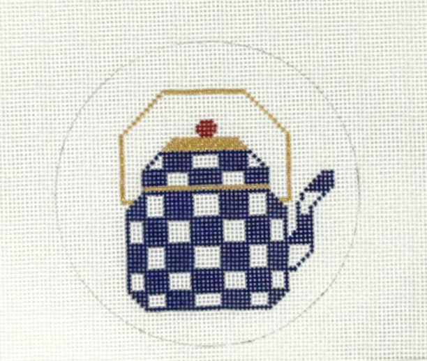 JT214 Teapot - Blue & White