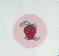 Strawberry on Pink