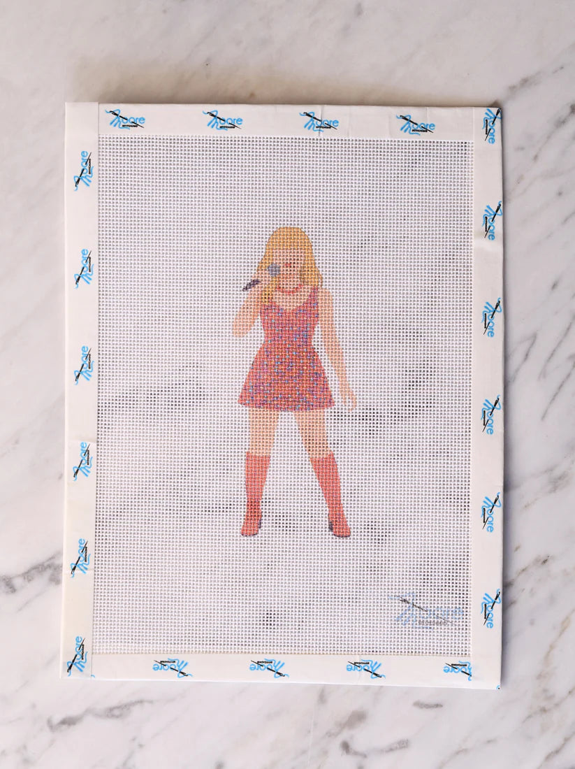 Showgirl Needlepoint Canvas