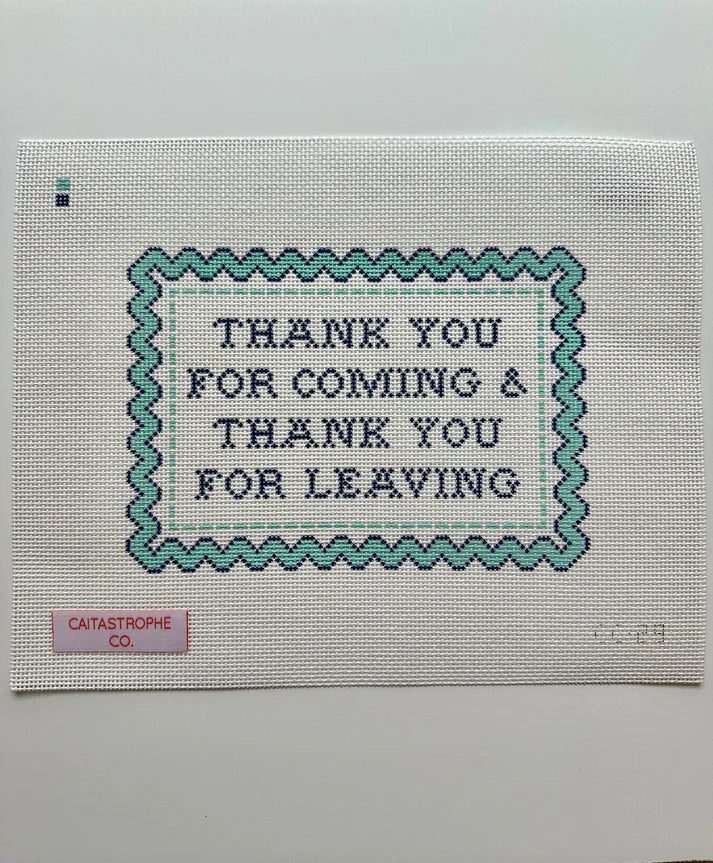Thank for coming, thank you for leaving