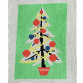 Turquoise Mid-Century Christmas Tree