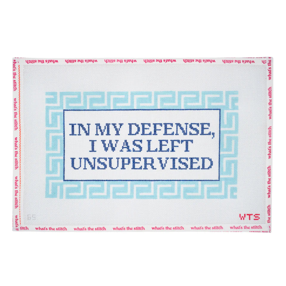 In My Defense, I Was Left Unsupervised