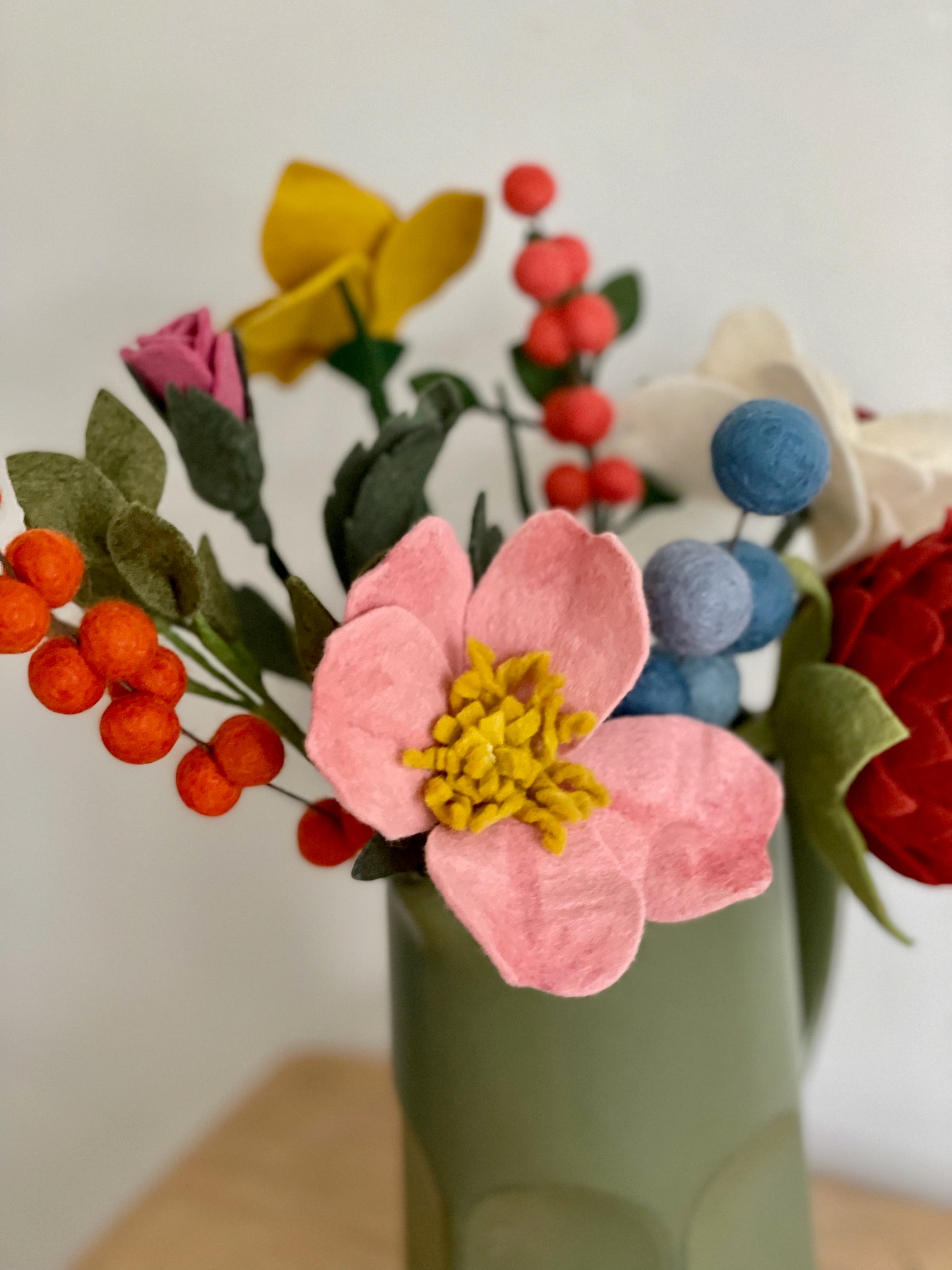 Friends Night Out Felt Flower Making with Rebecca