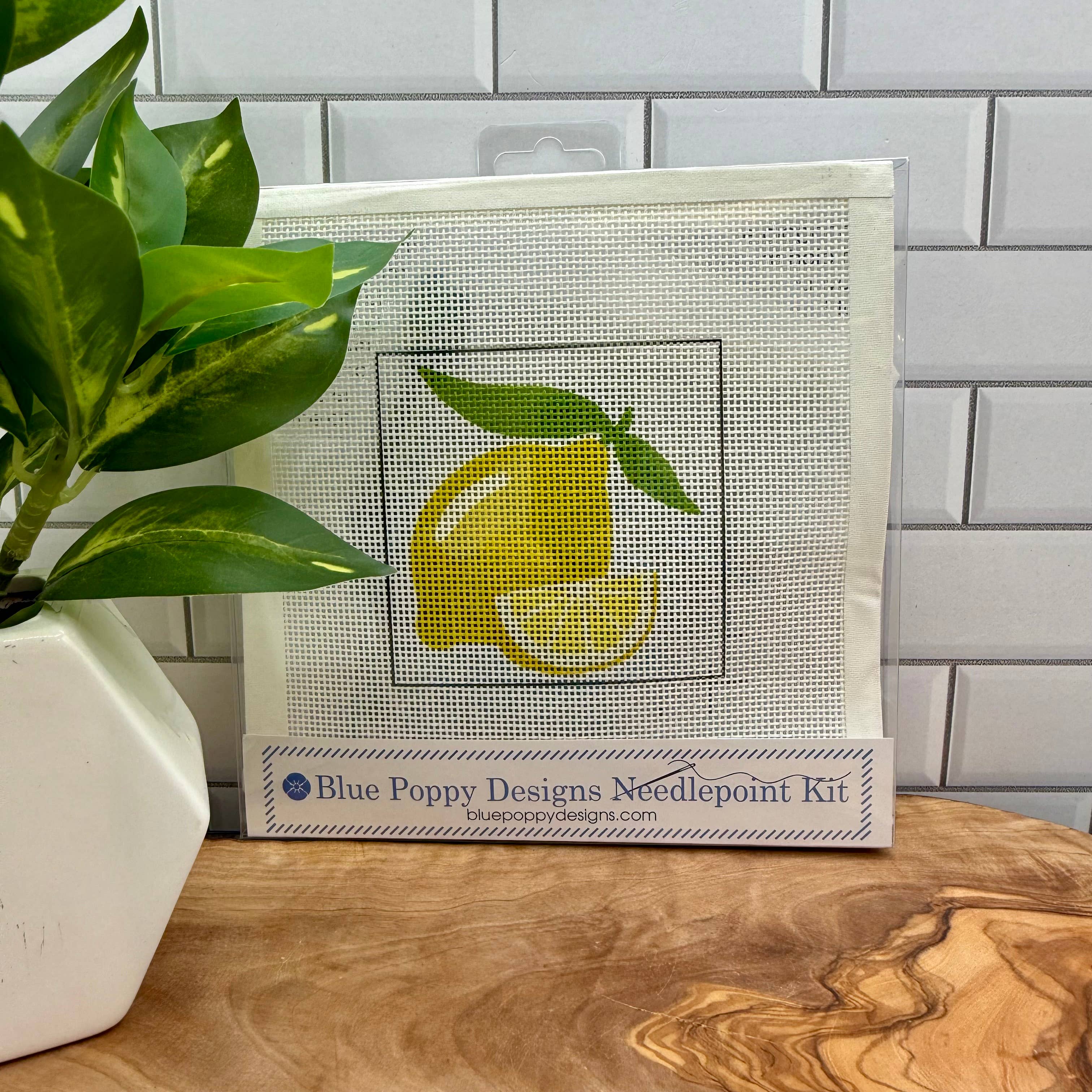 Lemons Needlepoint Kit