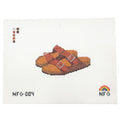Leather Birks Sandals Needlepoint Canvas
