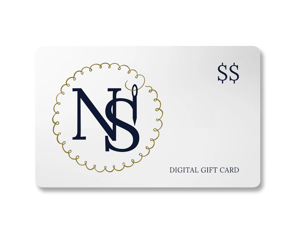 Digital gift card with a logo and text on a white background