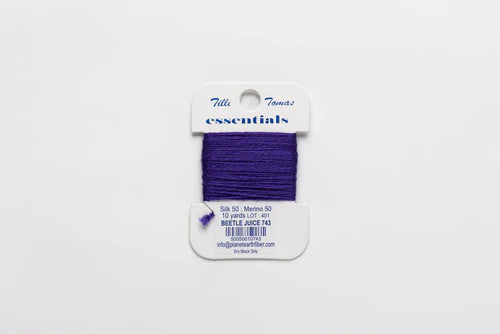 Tilli Thomas Essentials Thread Cards  (Colors 501-675)