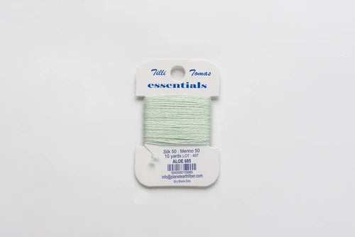 Tilli Thomas Essentials Thread Cards  (Colors 501-675)