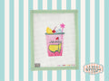The Azalea Golf Cocktail Needlepoint Canvas