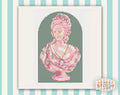 Marie Antoinette Bust Needlepoint Canvas