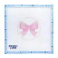 Beginner Bow Pink Needlepoint Canvas