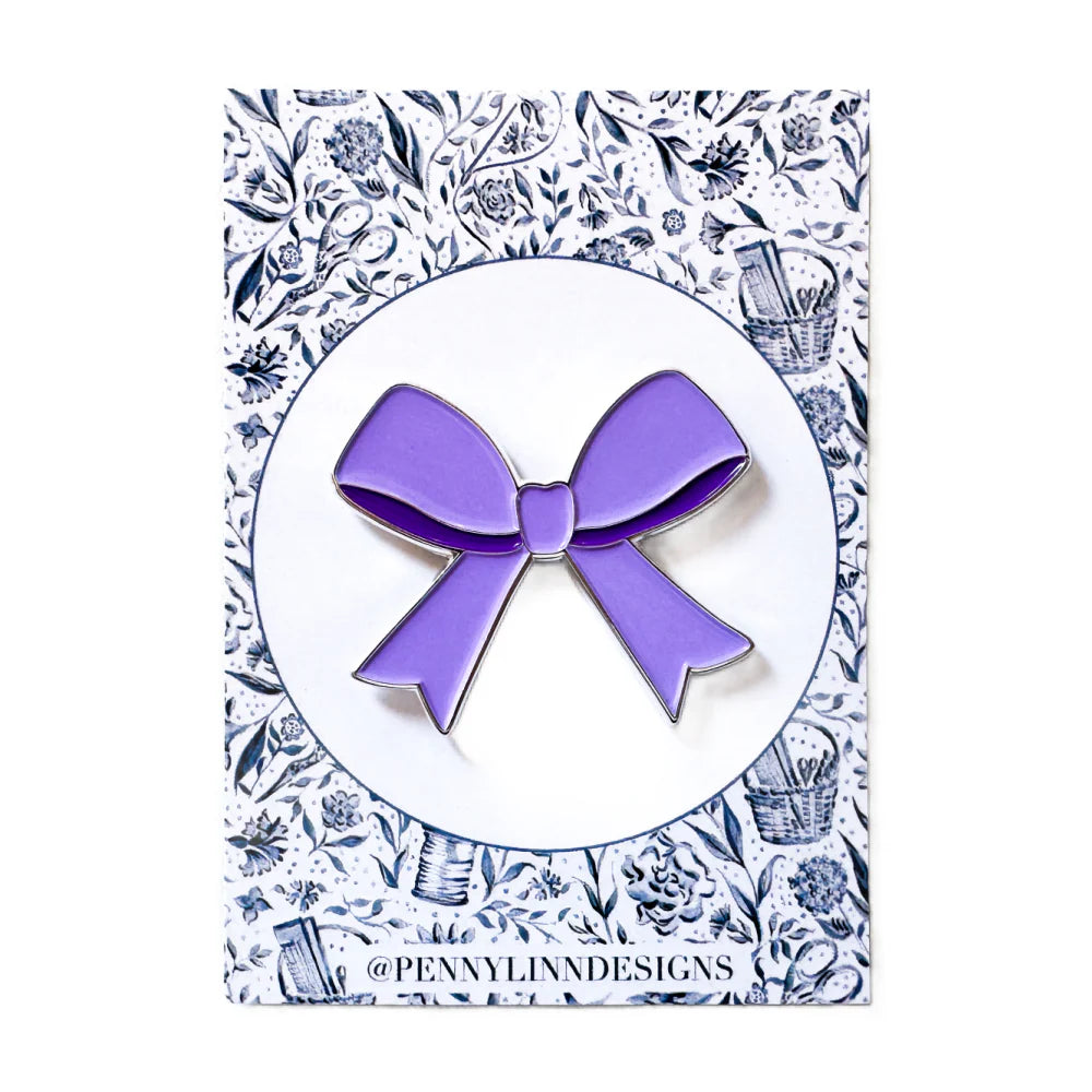 Purple Bow Needleminder